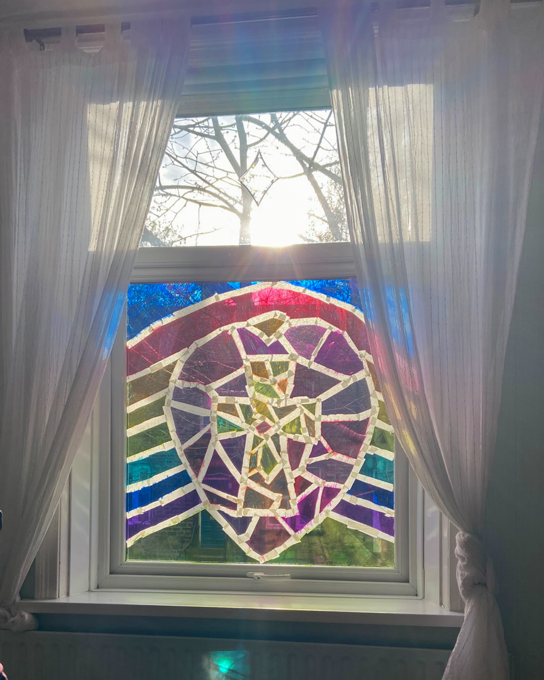 Making a Stained Glass Window Holy Nativity Church